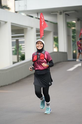 Race photo from Assurance Fun Run 2024