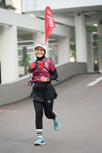 Race photo from Assurance Fun Run 2024