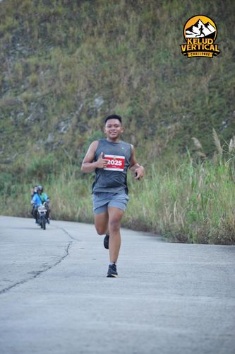 Race photo from Kelud Vertical Challenge 2024