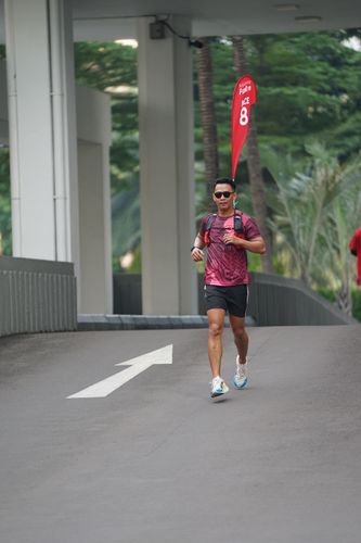 Race photo from Assurance Fun Run 2024