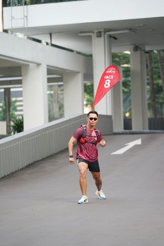 Race photo from Assurance Fun Run 2024