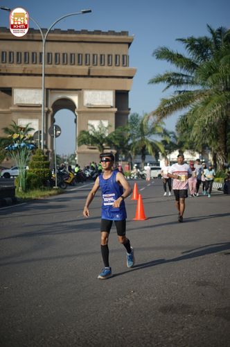 Race photo from Kediri Half Marathon 2024