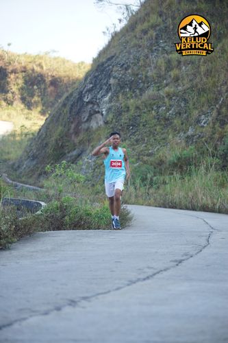 Race photo from Kelud Vertical Challenge 2024