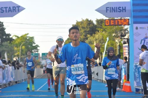 Race photo from Jabar Run 10K 2024