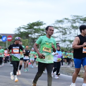 Race photo from ARUTMIN BORNEO RUN 2025