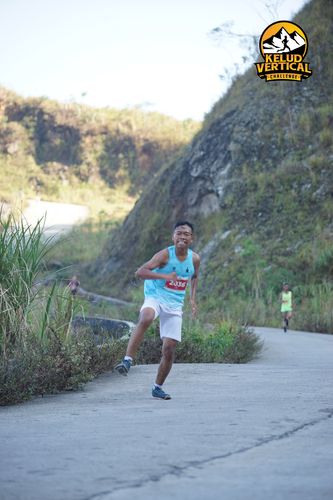 Race photo from Kelud Vertical Challenge 2024