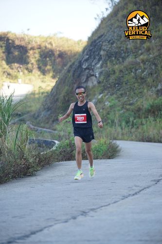 Race photo from Kelud Vertical Challenge 2024