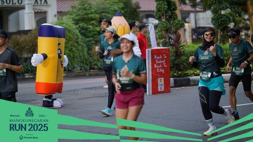 Race photo from Mangkunegaran Run 2025