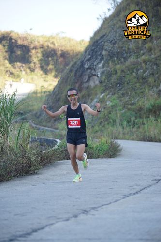 Race photo from Kelud Vertical Challenge 2024