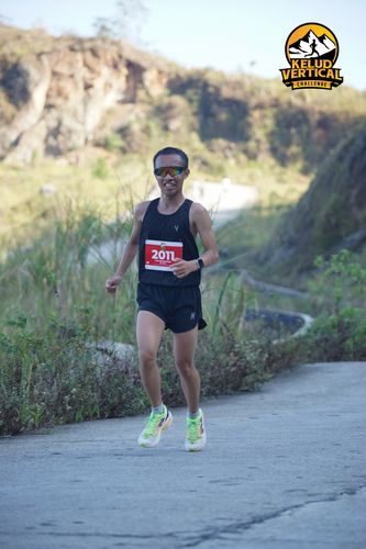 Race photo from Kelud Vertical Challenge 2024