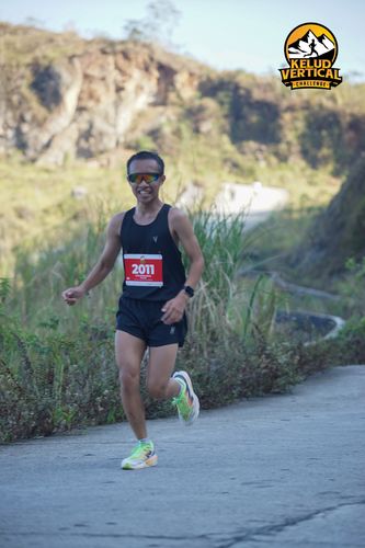 Race photo from Kelud Vertical Challenge 2024