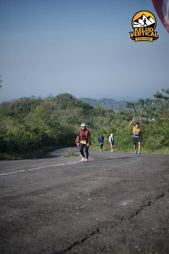 Race photo from Kelud Vertical Challenge 2024