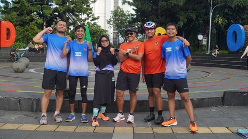 Race photo from KBP City Run 2024 Vibes