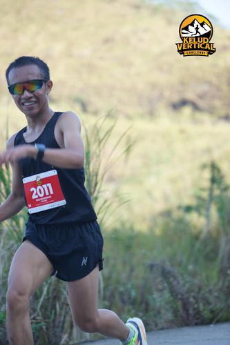 Race photo from Kelud Vertical Challenge 2024