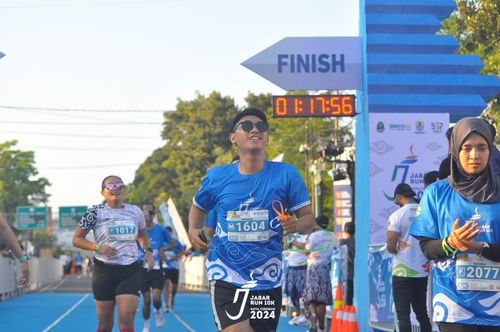 Race photo from Jabar Run 10K 2024