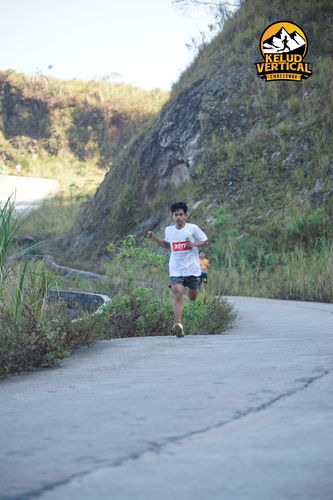 Race photo from Kelud Vertical Challenge 2024