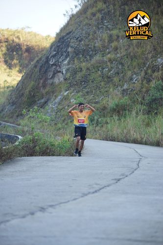 Race photo from Kelud Vertical Challenge 2024