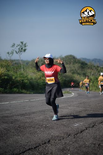 Race photo from Kelud Vertical Challenge 2024