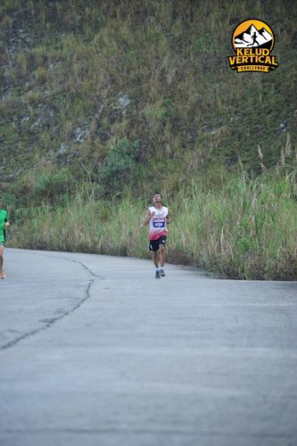 Race photo from Kelud Vertical Challenge 2024