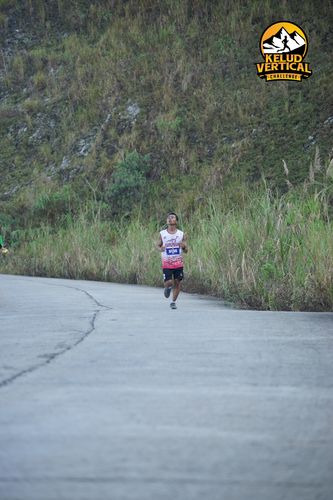 Race photo from Kelud Vertical Challenge 2024