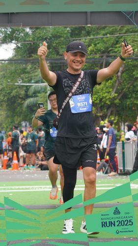 Race photo from Mangkunegaran Run 2025