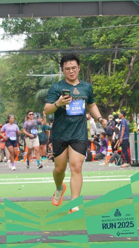 Race photo from Mangkunegaran Run 2025