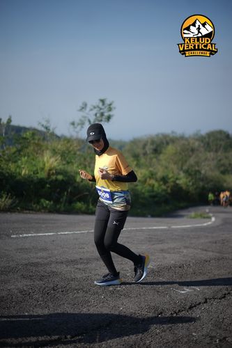 Race photo from Kelud Vertical Challenge 2024