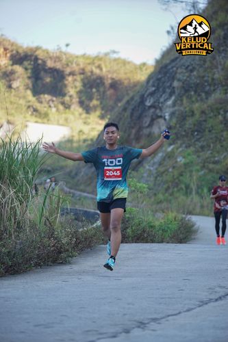 Race photo from Kelud Vertical Challenge 2024
