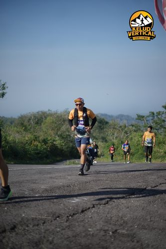Race photo from Kelud Vertical Challenge 2024
