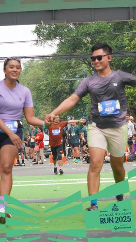 Race photo from Mangkunegaran Run 2025