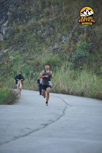 Race photo from Kelud Vertical Challenge 2024