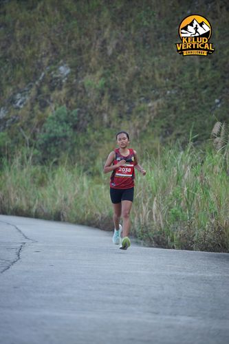 Race photo from Kelud Vertical Challenge 2024