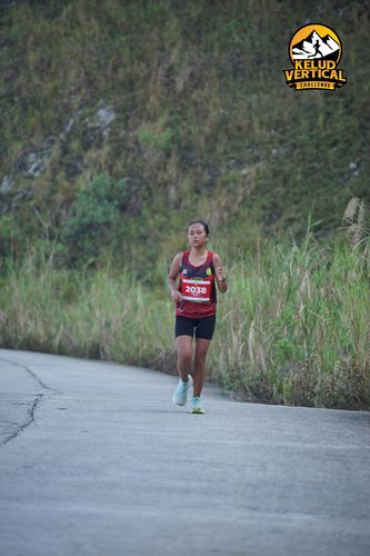 Race photo from Kelud Vertical Challenge 2024