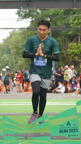 Race photo from Mangkunegaran Run 2025