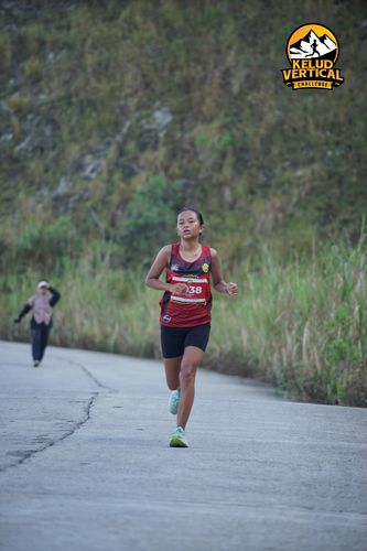 Race photo from Kelud Vertical Challenge 2024