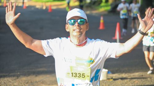 Race photo from Taman Budaya x BOGORUN 2025