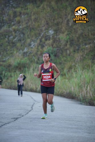 Race photo from Kelud Vertical Challenge 2024