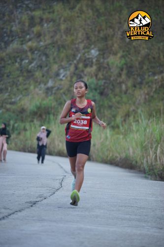 Race photo from Kelud Vertical Challenge 2024