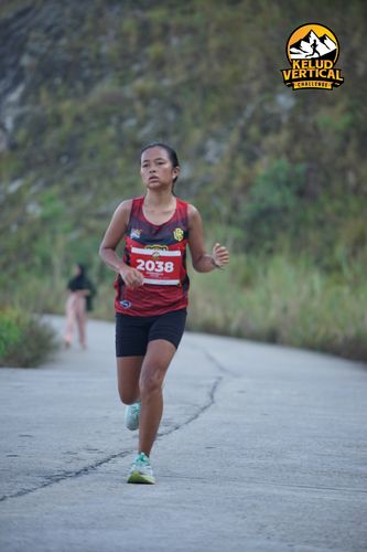 Race photo from Kelud Vertical Challenge 2024