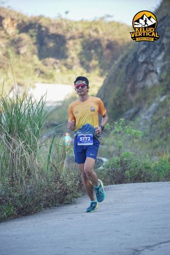 Race photo from Kelud Vertical Challenge 2024
