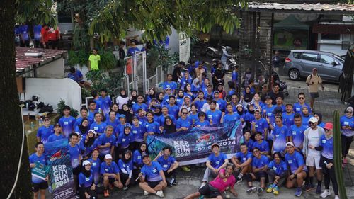Race photo from KBP City Run 2024 Vibes