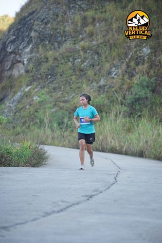 Race photo from Kelud Vertical Challenge 2024