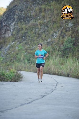 Race photo from Kelud Vertical Challenge 2024