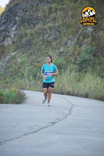 Race photo from Kelud Vertical Challenge 2024