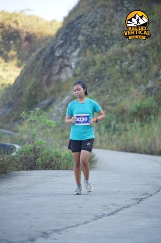 Race photo from Kelud Vertical Challenge 2024