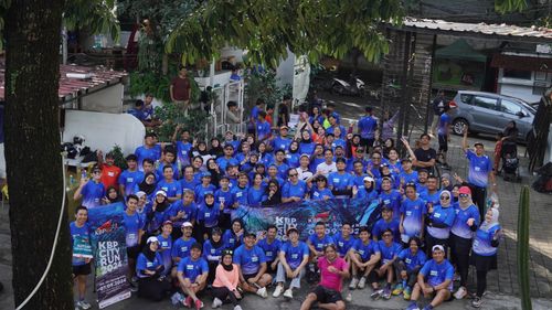 Race photo from KBP City Run 2024 Vibes