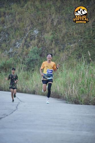 Race photo from Kelud Vertical Challenge 2024