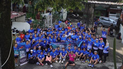 Race photo from KBP City Run 2024 Vibes