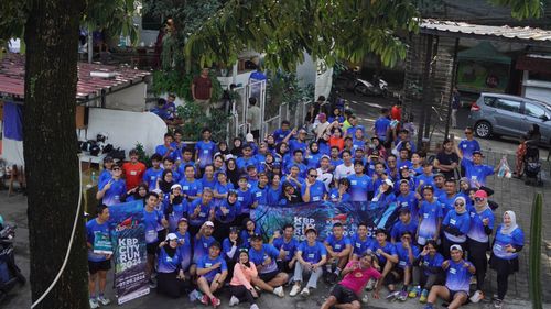 Race photo from KBP City Run 2024 Vibes