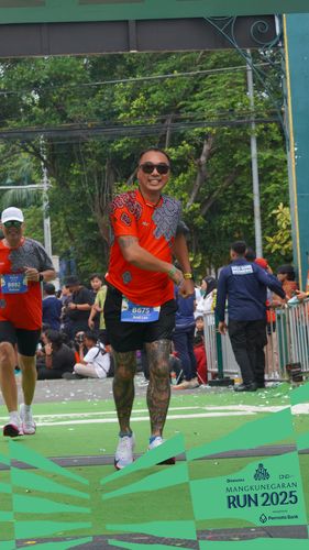 Race photo from Mangkunegaran Run 2025